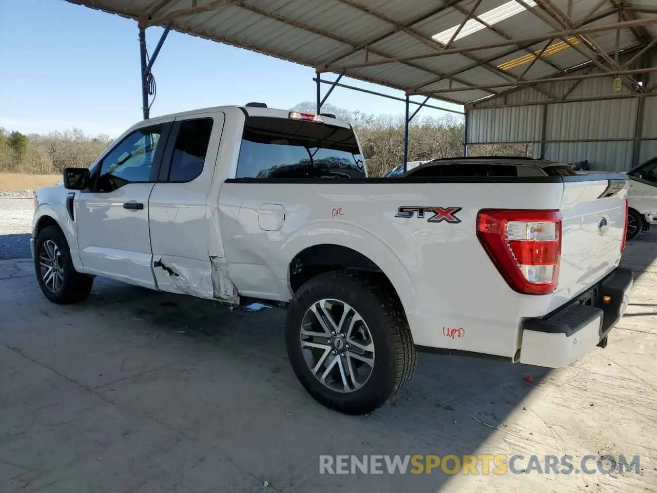 2 Photograph of a damaged car 1FTEX1CP6MKD89141 FORD F-150 2021