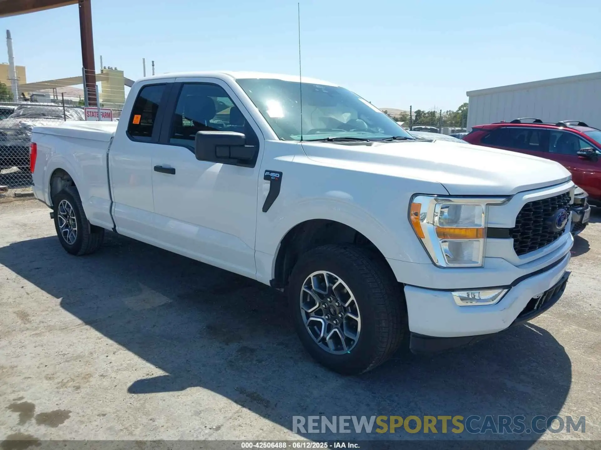 1 Photograph of a damaged car 1FTEX1CP7MFA52910 FORD F-150 2021