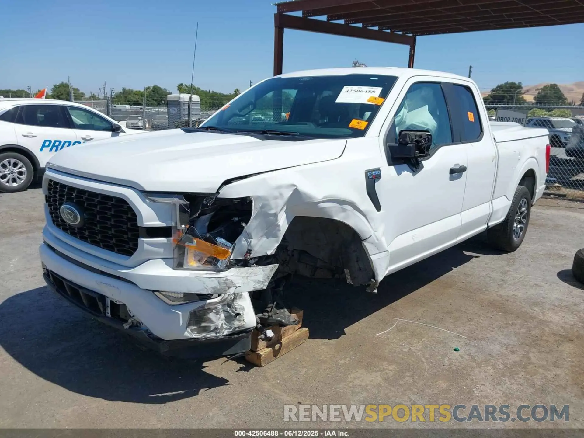 2 Photograph of a damaged car 1FTEX1CP7MFA52910 FORD F-150 2021