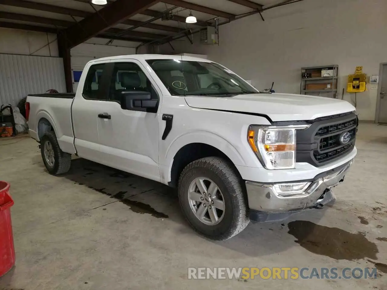 4 Photograph of a damaged car 1FTEX1EB1MFA67047 FORD F-150 2021