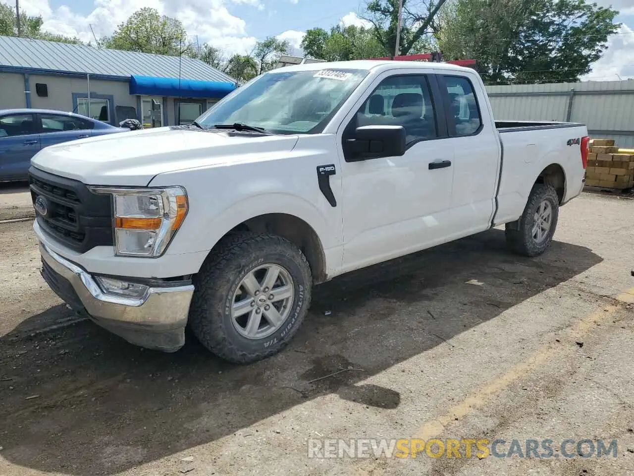 1 Photograph of a damaged car 1FTEX1EB8MFB80655 FORD F-150 2021