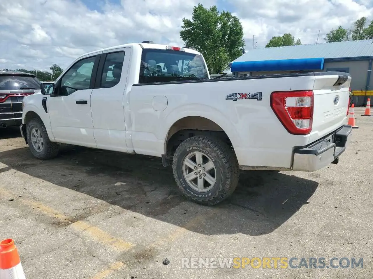 2 Photograph of a damaged car 1FTEX1EB8MFB80655 FORD F-150 2021