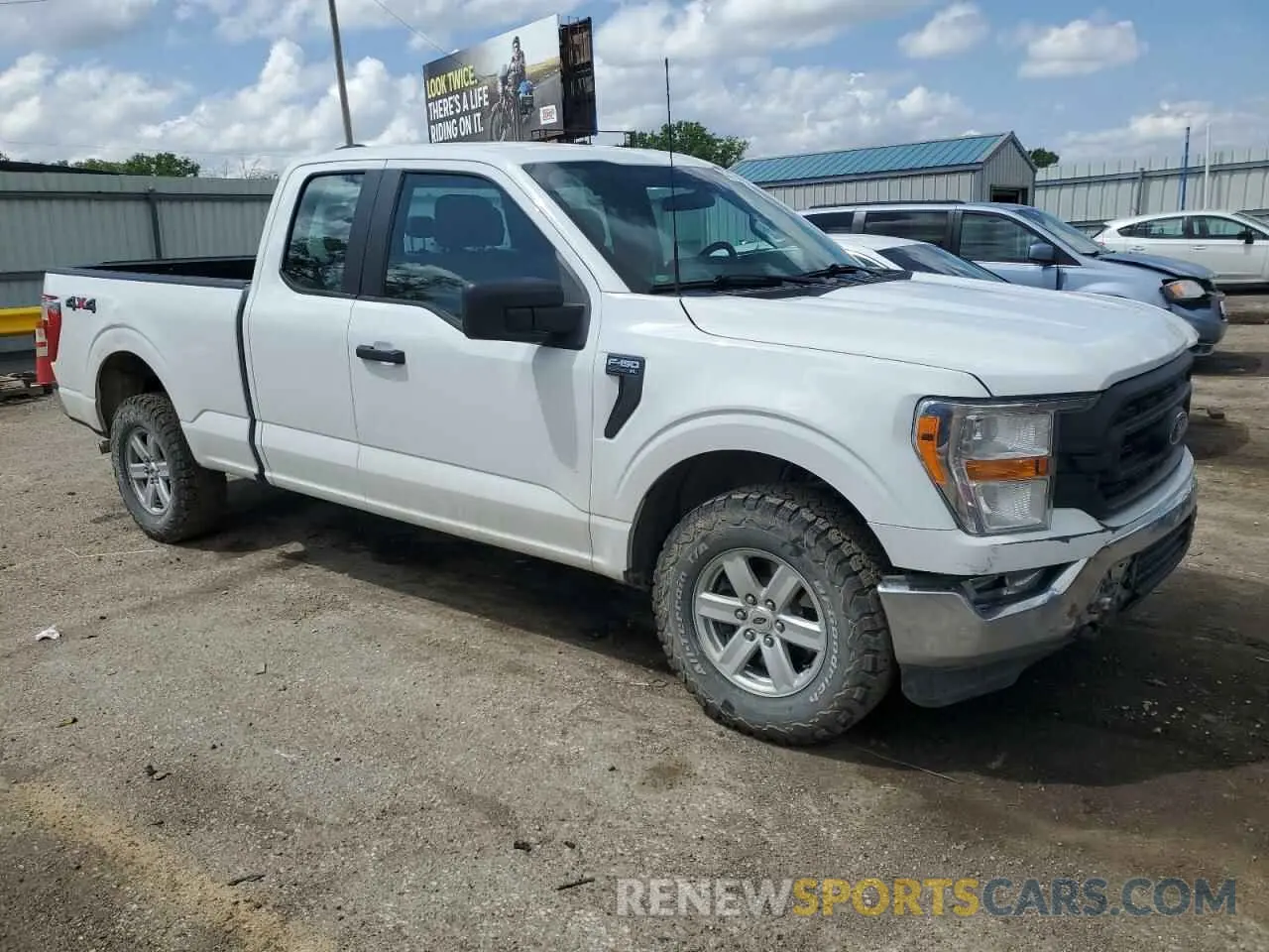 4 Photograph of a damaged car 1FTEX1EB8MFB80655 FORD F-150 2021