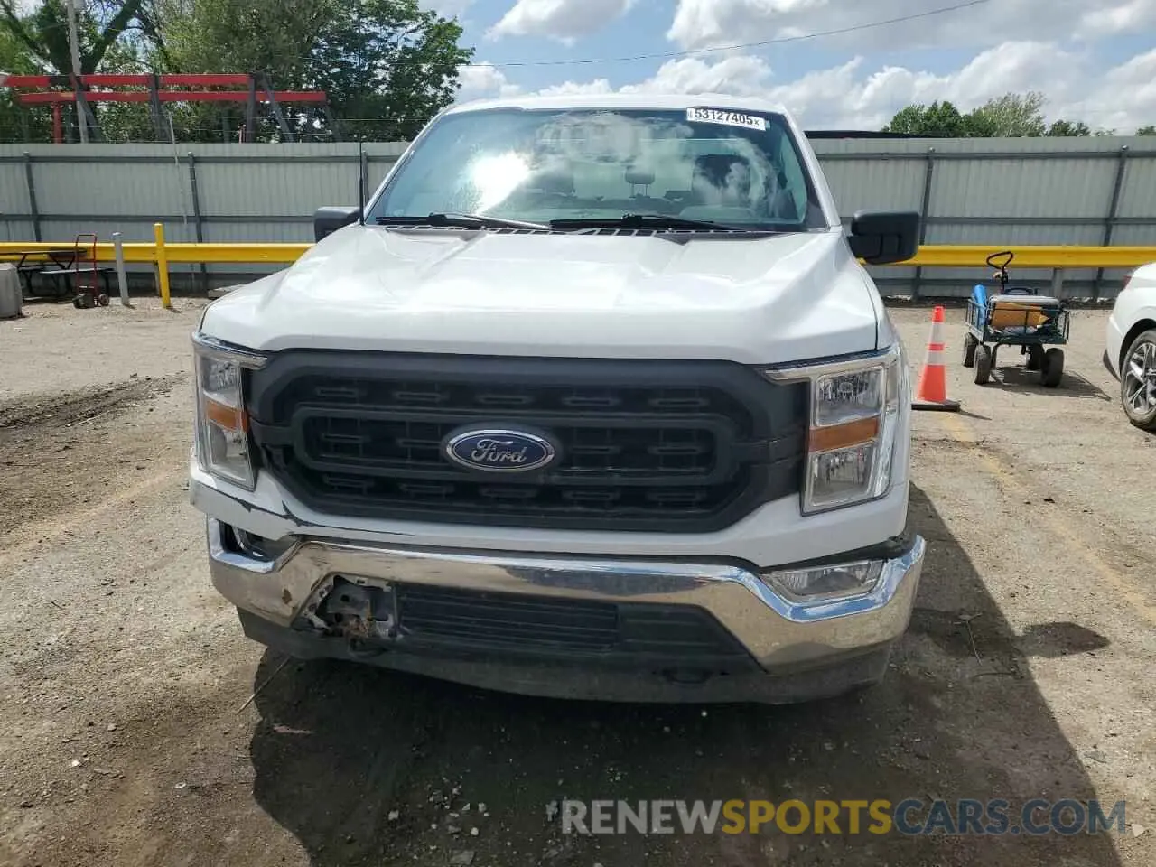 5 Photograph of a damaged car 1FTEX1EB8MFB80655 FORD F-150 2021