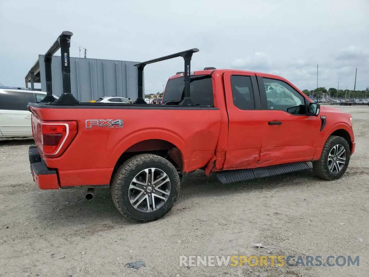 3 Photograph of a damaged car 1FTEX1EP0MKE80161 FORD F-150 2021