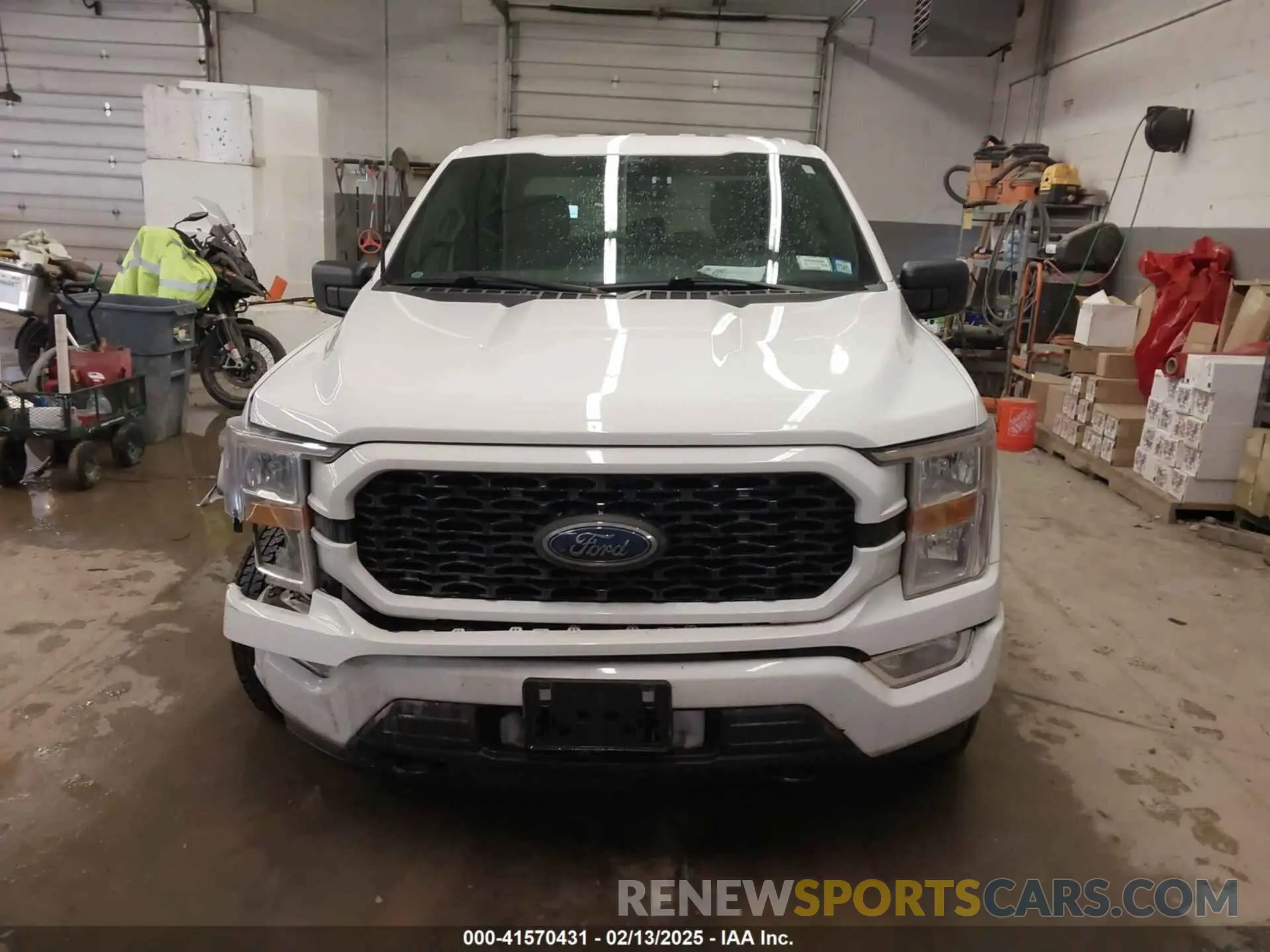 12 Photograph of a damaged car 1FTEX1EP2MFA20136 FORD F-150 2021