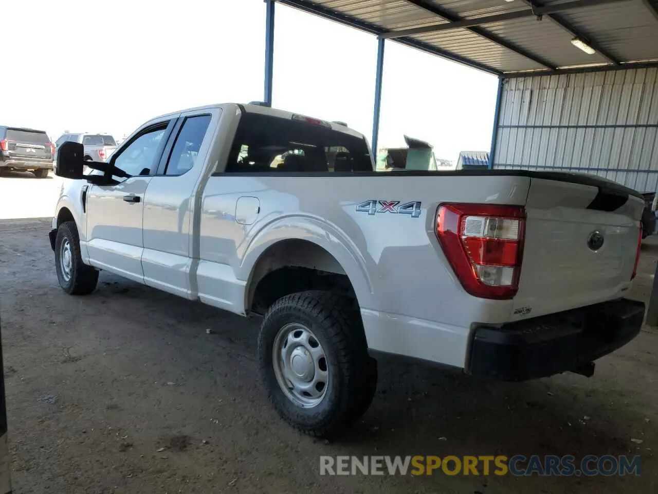 2 Photograph of a damaged car 1FTEX1EP2MKF02869 FORD F-150 2021