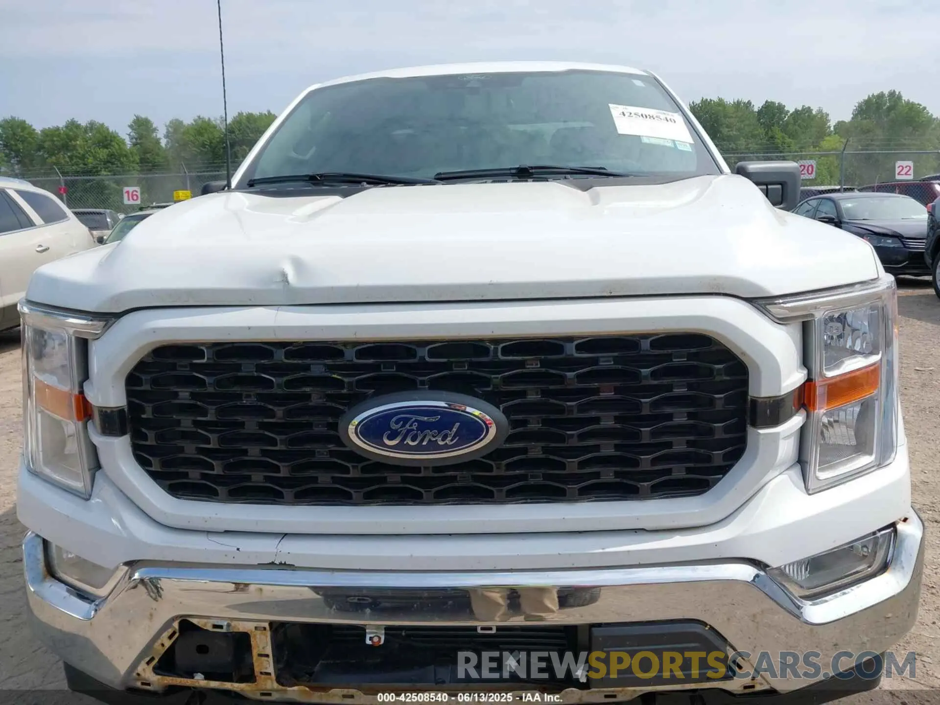 11 Photograph of a damaged car 1FTEX1EP3MFC23553 FORD F-150 2021