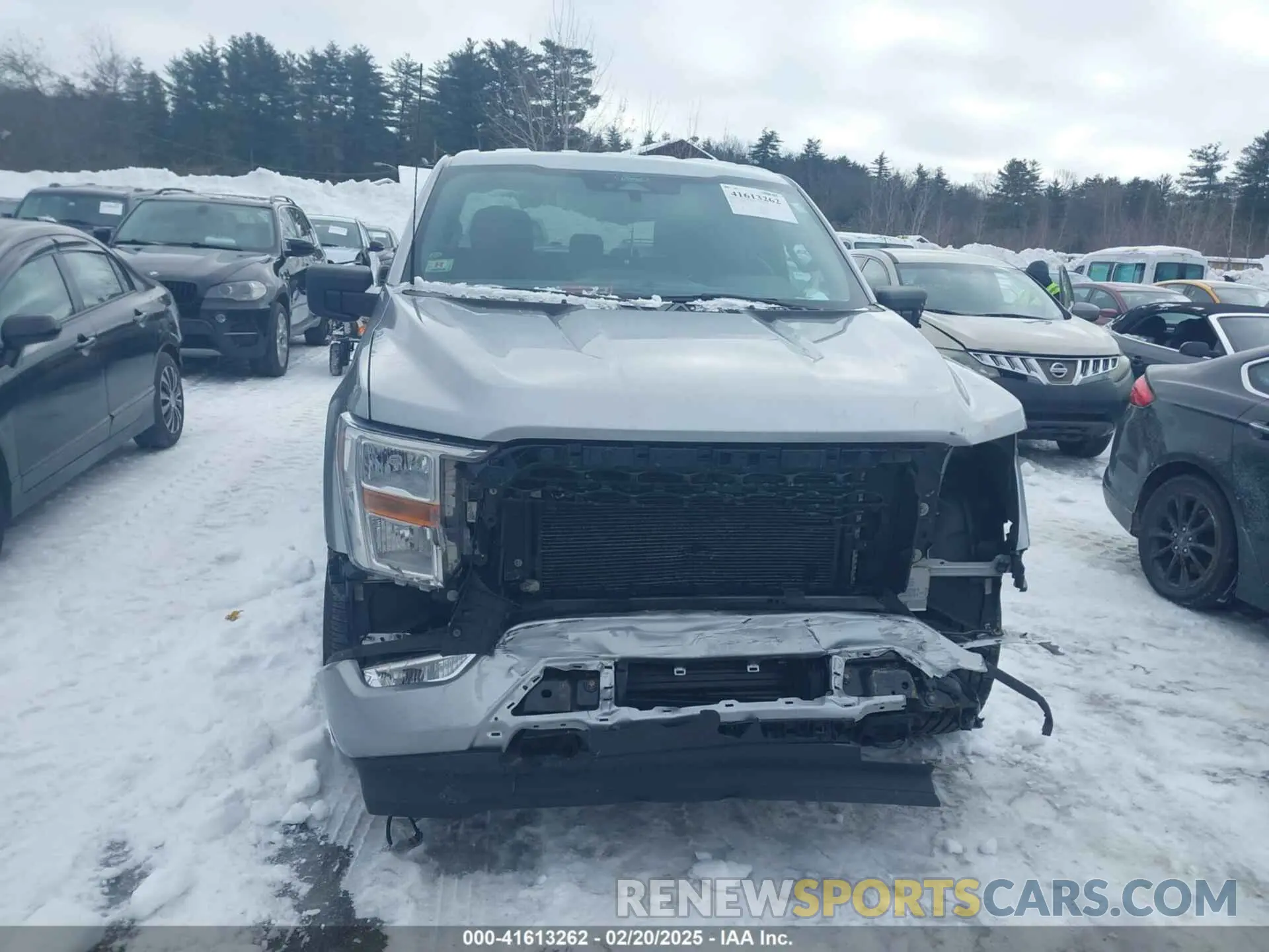 13 Photograph of a damaged car 1FTEX1EP4MFC96916 FORD F-150 2021