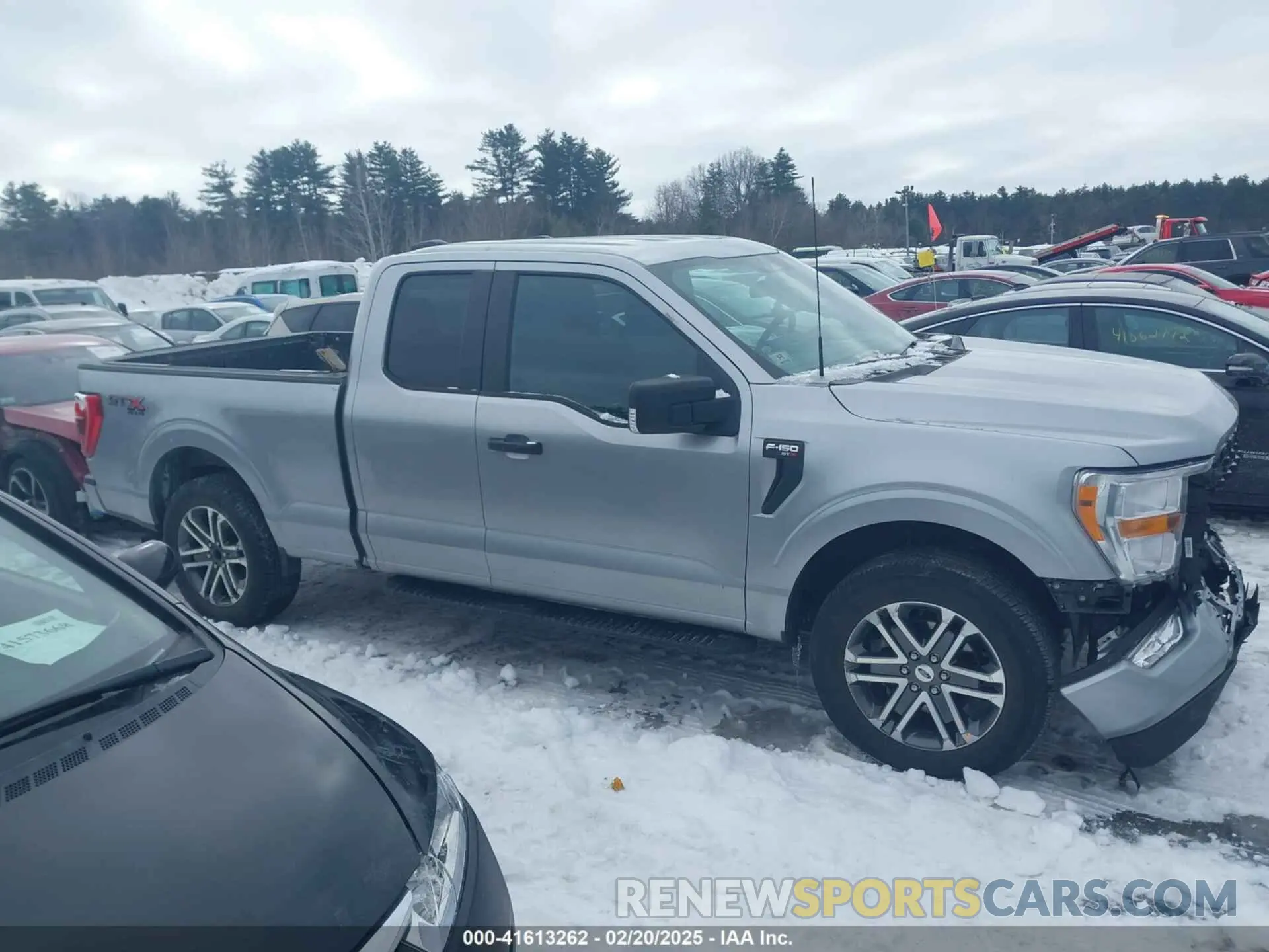 14 Photograph of a damaged car 1FTEX1EP4MFC96916 FORD F-150 2021