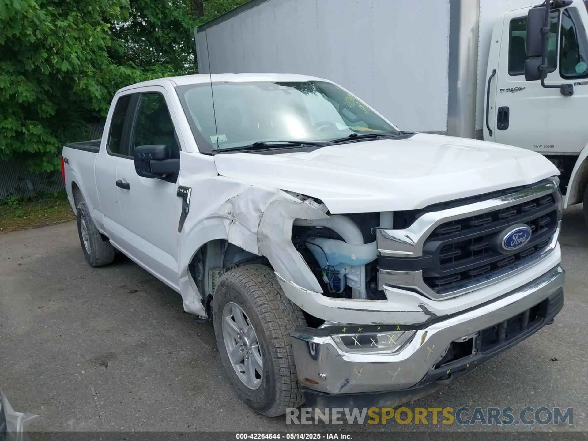 1 Photograph of a damaged car 1FTEX1EP4MKD39402 FORD F-150 2021