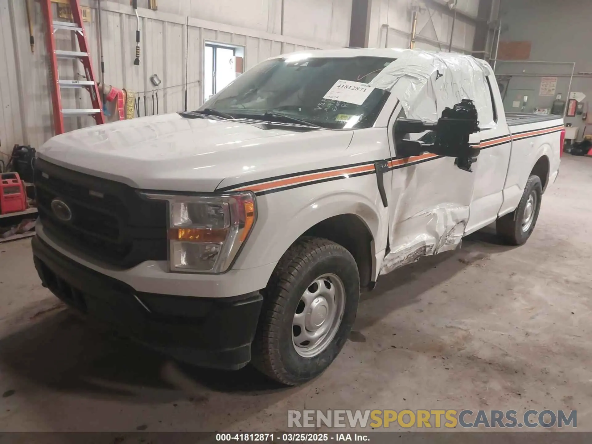 2 Photograph of a damaged car 1FTEX1EP5MKE59161 FORD F-150 2021