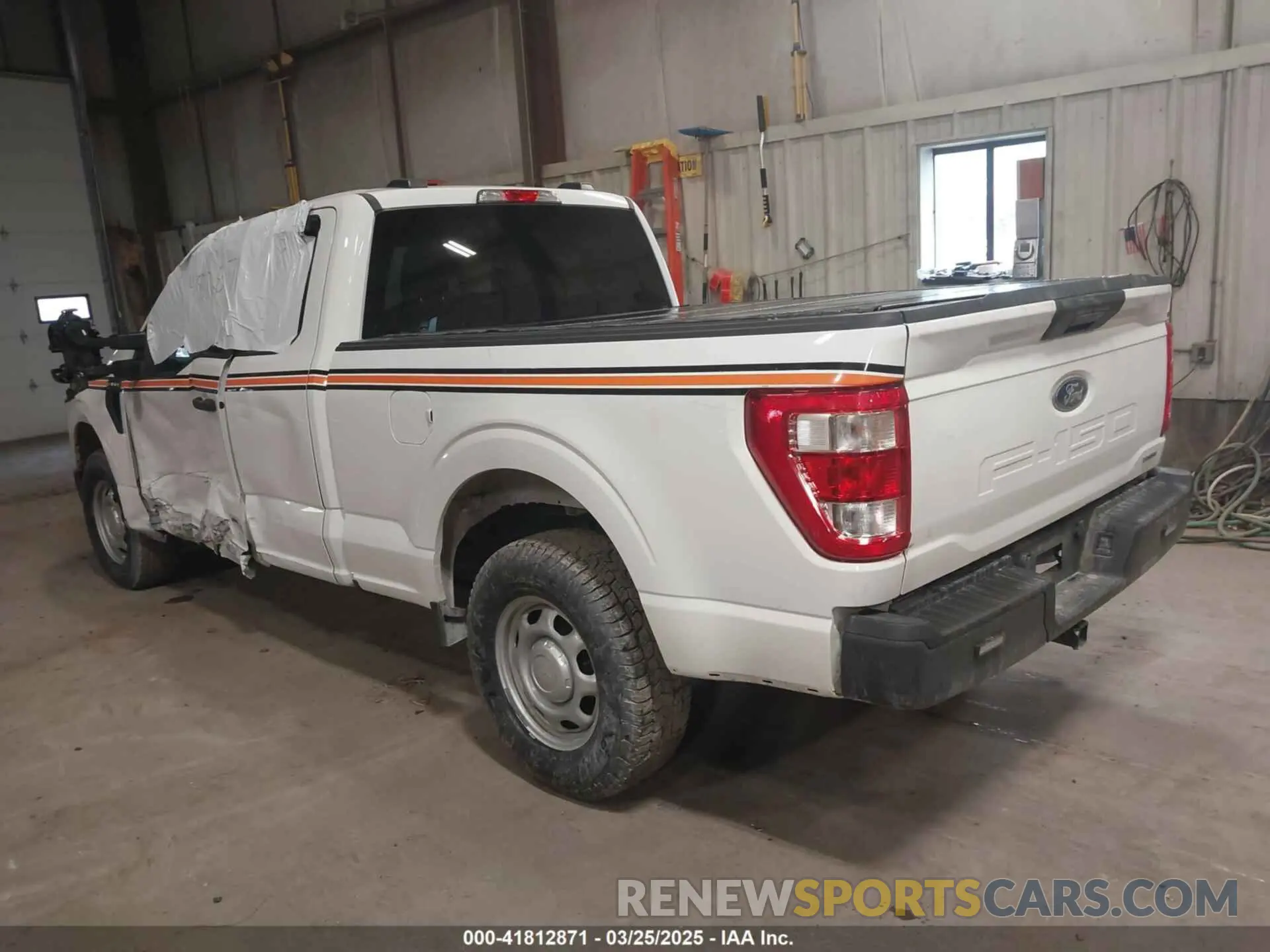 3 Photograph of a damaged car 1FTEX1EP5MKE59161 FORD F-150 2021
