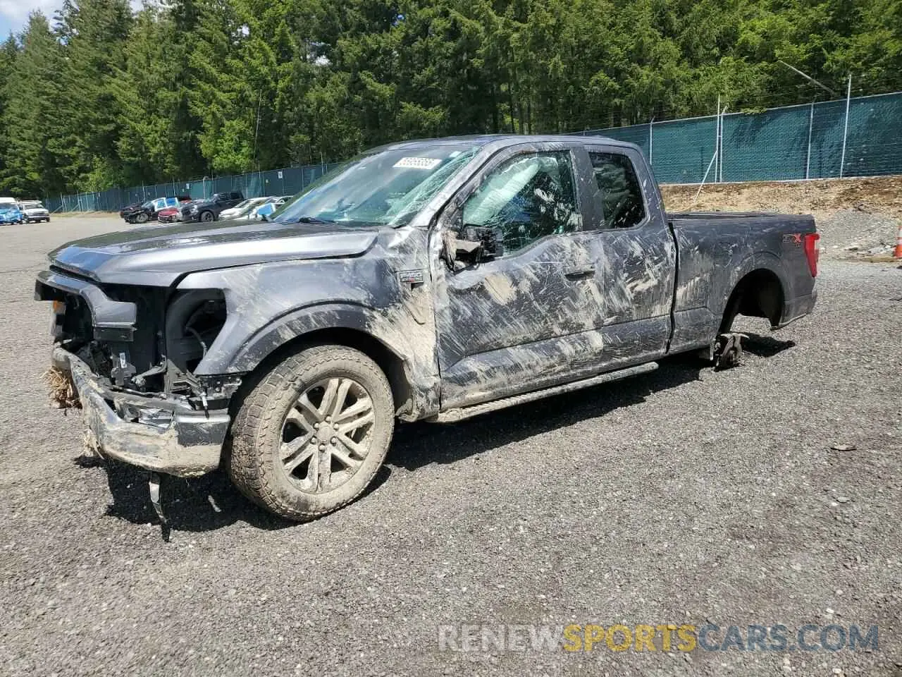 1 Photograph of a damaged car 1FTEX1EP6MFB29277 FORD F-150 2021