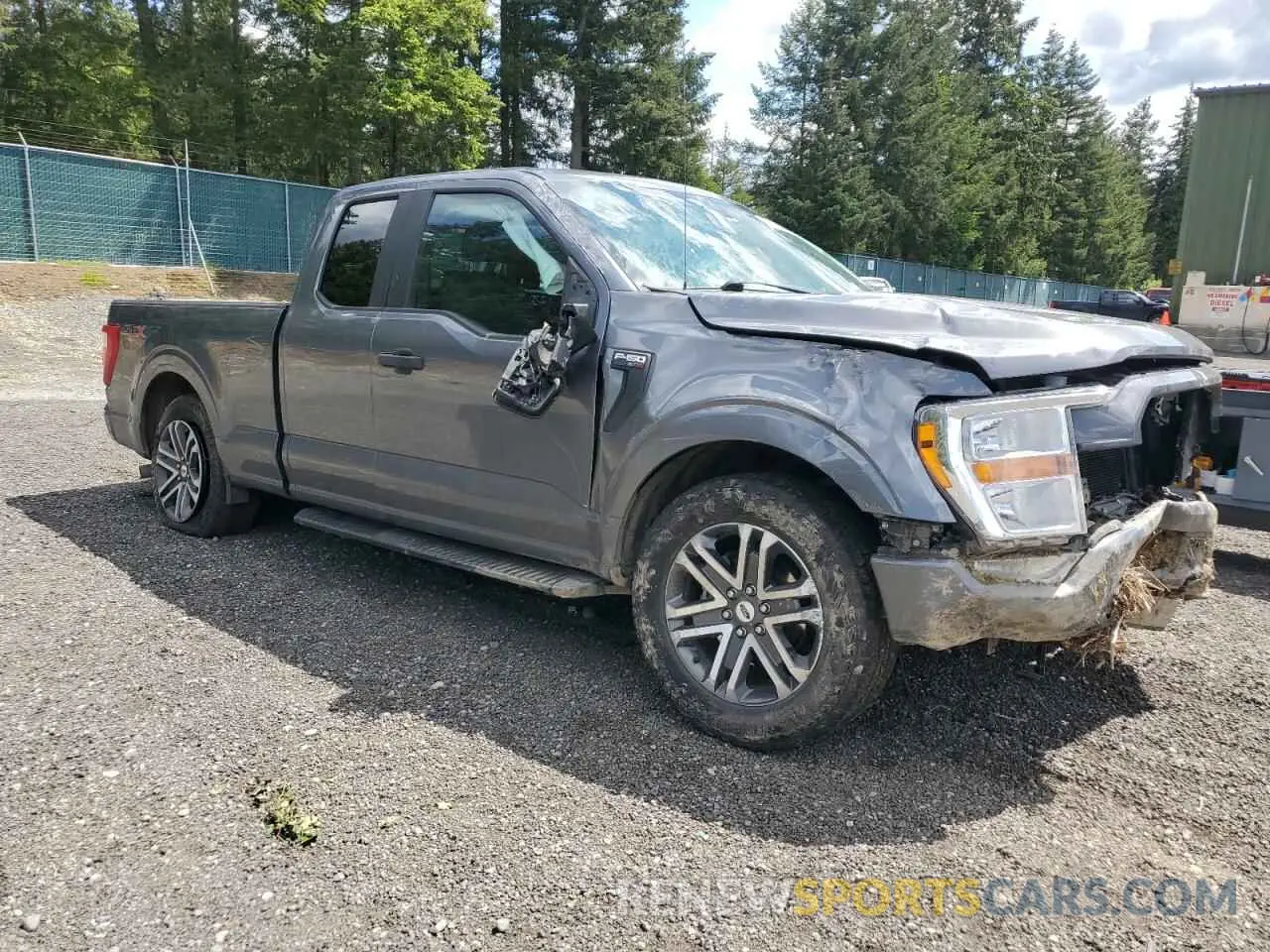 4 Photograph of a damaged car 1FTEX1EP6MFB29277 FORD F-150 2021