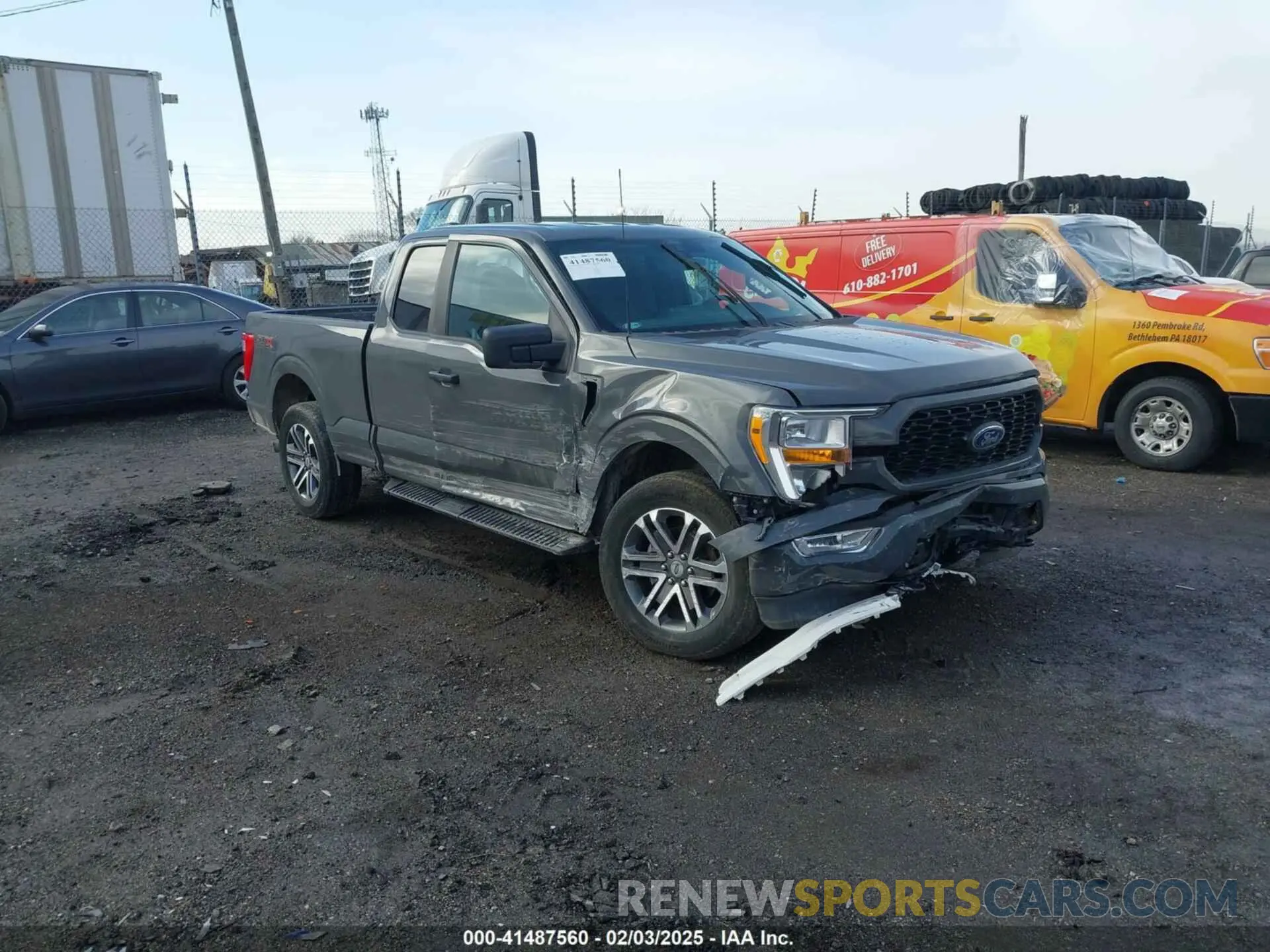 1 Photograph of a damaged car 1FTEX1EP7MKE31474 FORD F-150 2021