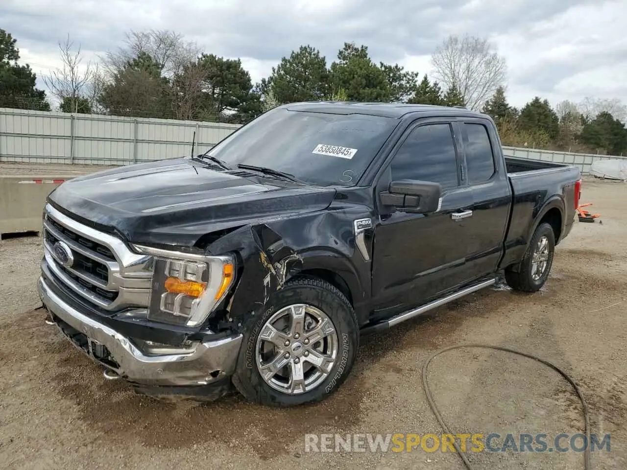 1 Photograph of a damaged car 1FTEX1EP8MKD40651 FORD F-150 2021