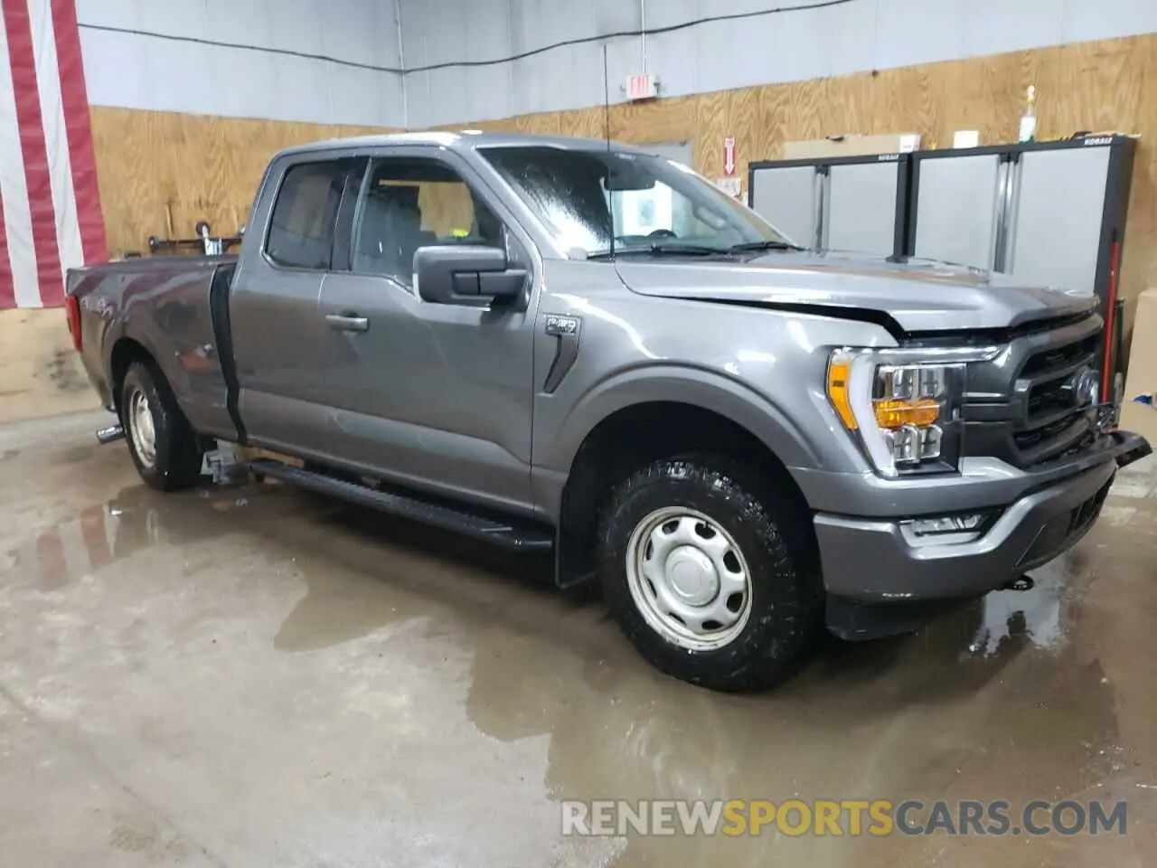 4 Photograph of a damaged car 1FTEX1EP9MFC02772 FORD F-150 2021