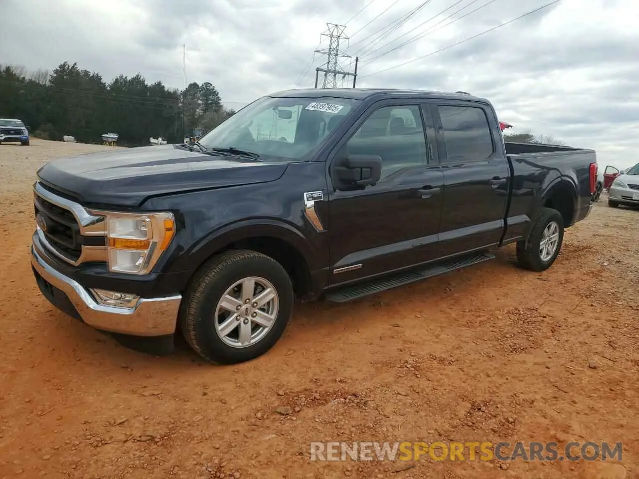1 Photograph of a damaged car 1FTFW1CD1MFA45044 FORD F-150 2021