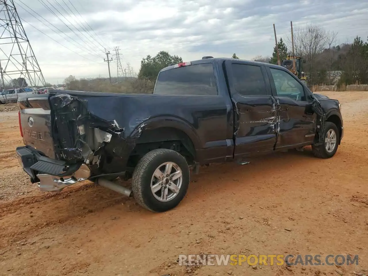 3 Photograph of a damaged car 1FTFW1CD1MFA45044 FORD F-150 2021