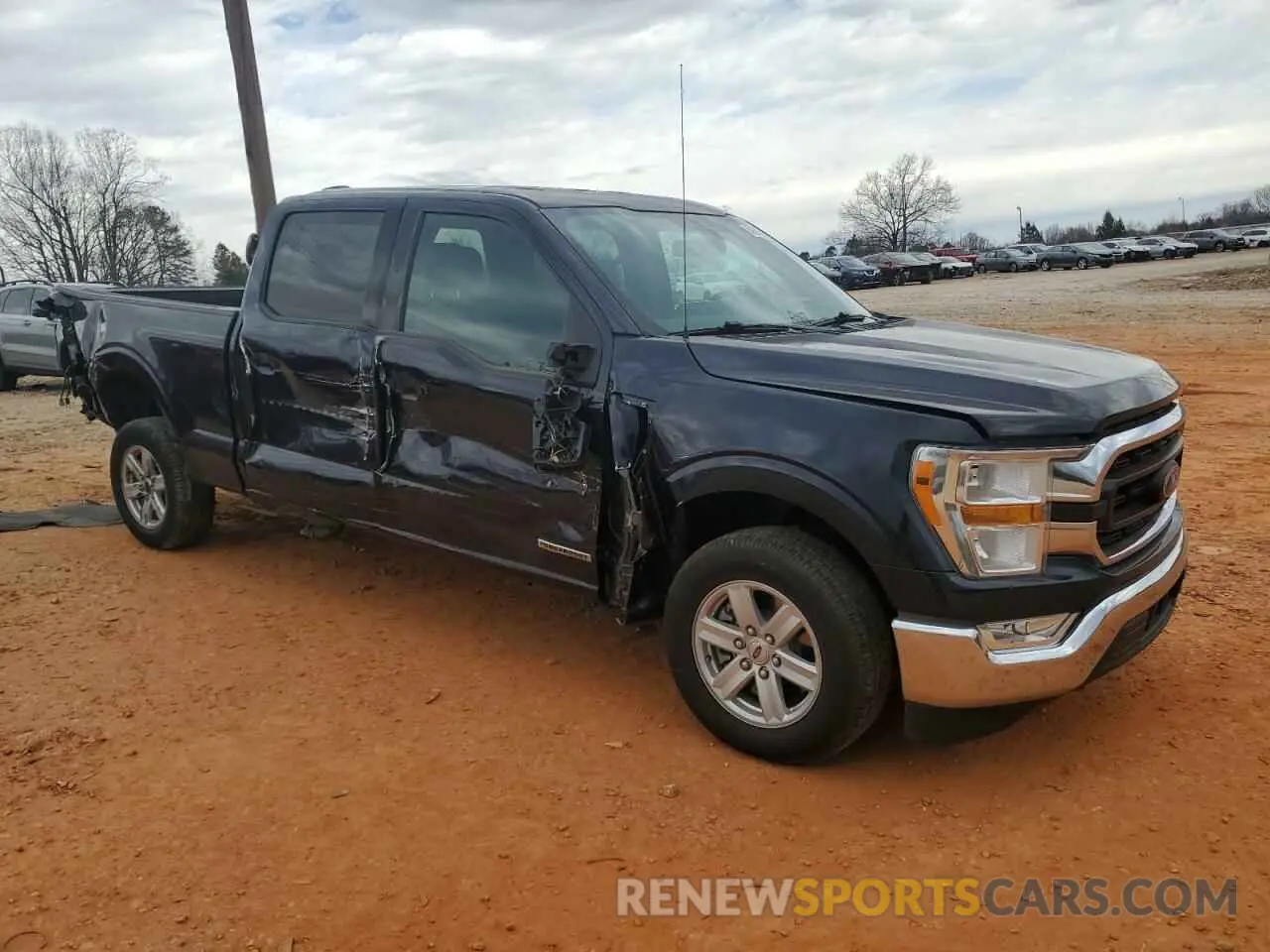 4 Photograph of a damaged car 1FTFW1CD1MFA45044 FORD F-150 2021