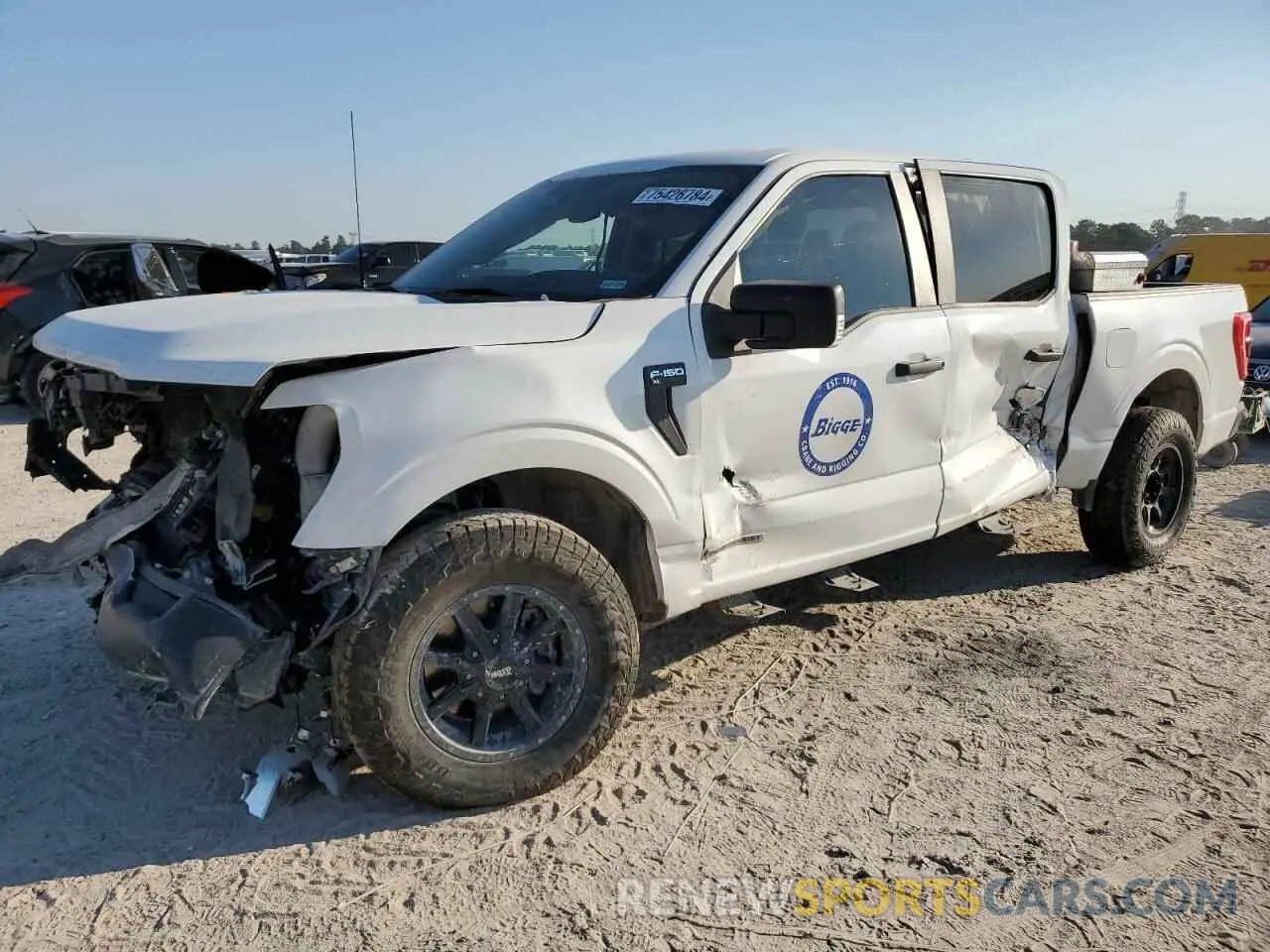 1 Photograph of a damaged car 1FTFW1CD1MFD11386 FORD F-150 2021