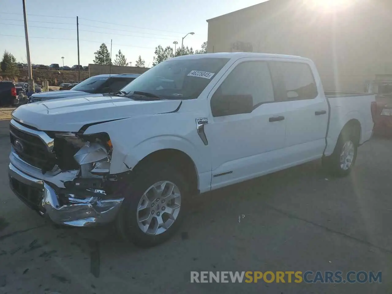 1 Photograph of a damaged car 1FTFW1CD6MFB79774 FORD F-150 2021