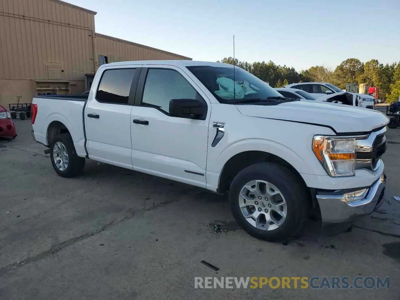 4 Photograph of a damaged car 1FTFW1CD6MFB79774 FORD F-150 2021