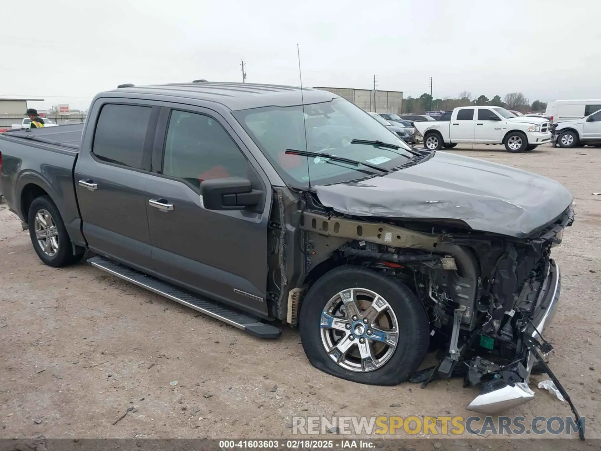 1 Photograph of a damaged car 1FTFW1CD7MFB12858 FORD F-150 2021