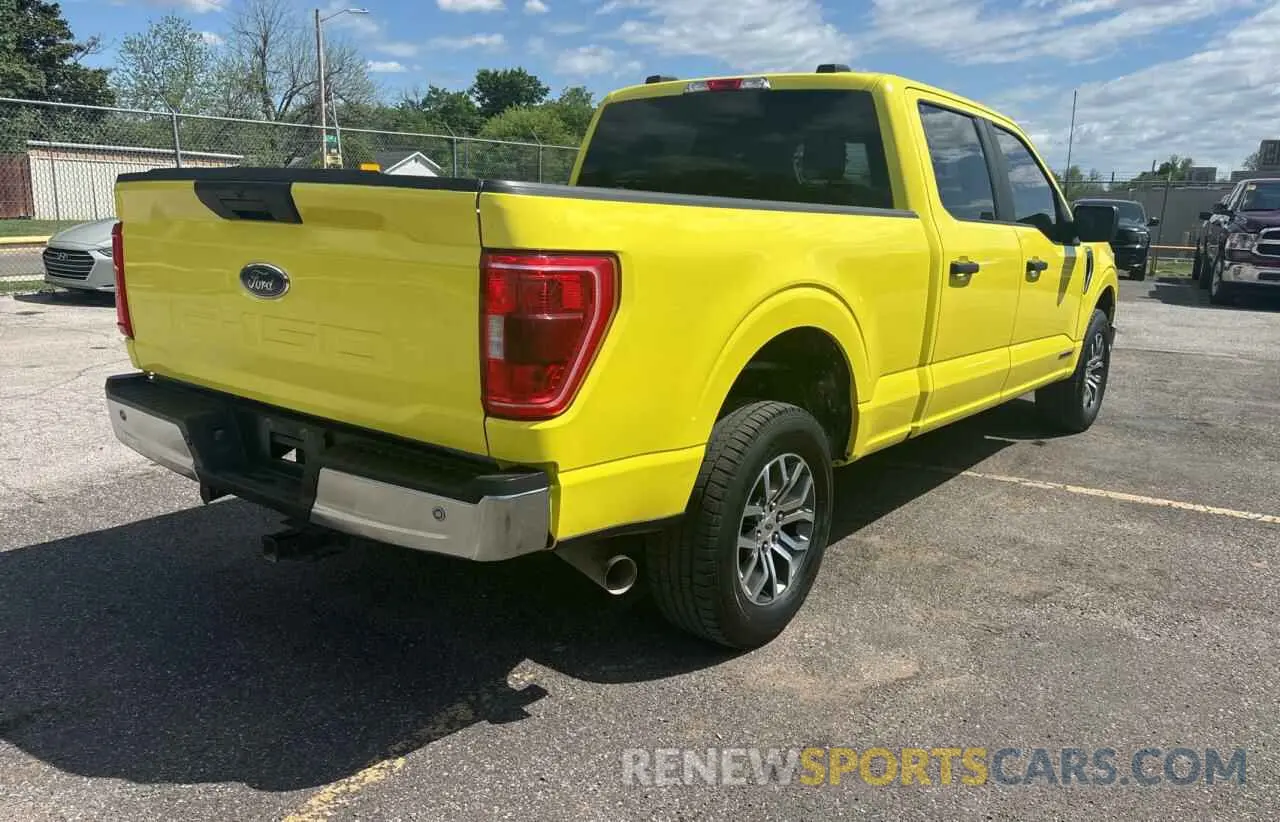 4 Photograph of a damaged car 1FTFW1E10MFC27191 FORD F-150 2021