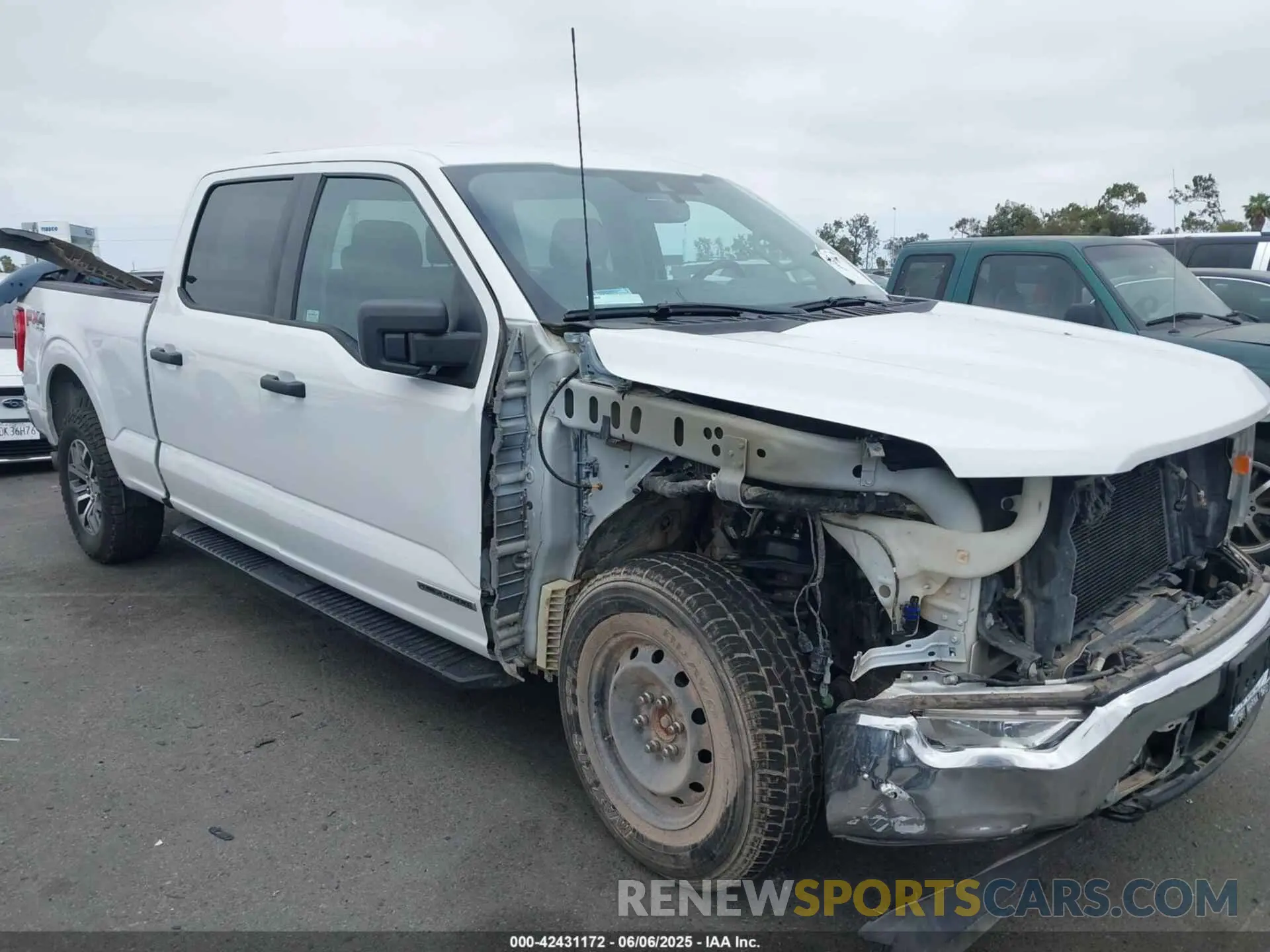 1 Photograph of a damaged car 1FTFW1E16MFC73480 FORD F-150 2021