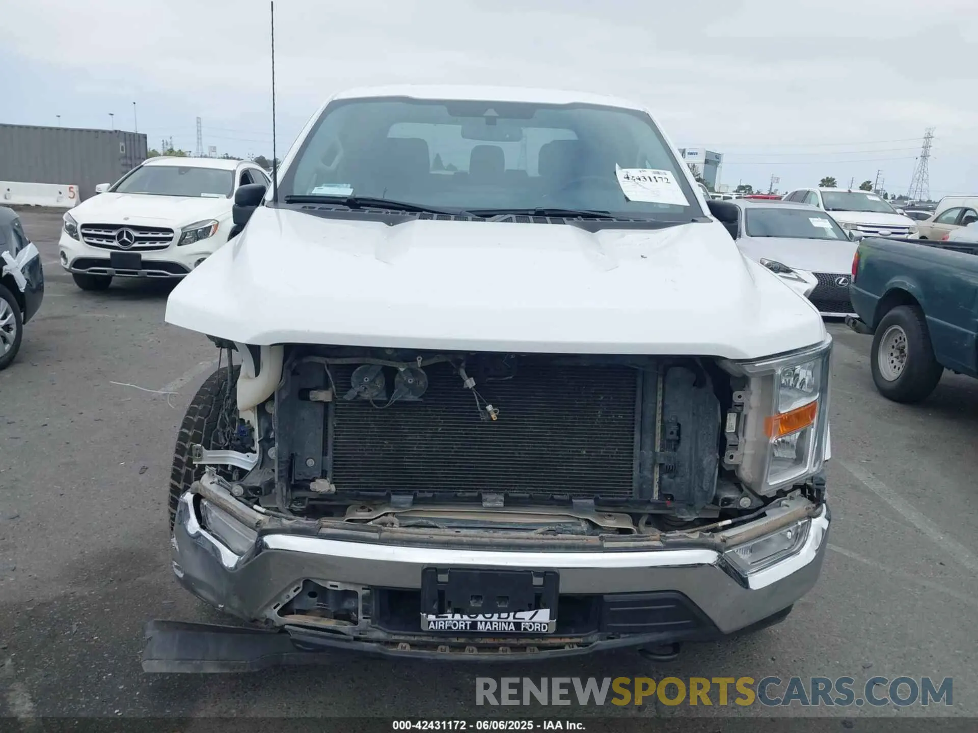 13 Photograph of a damaged car 1FTFW1E16MFC73480 FORD F-150 2021