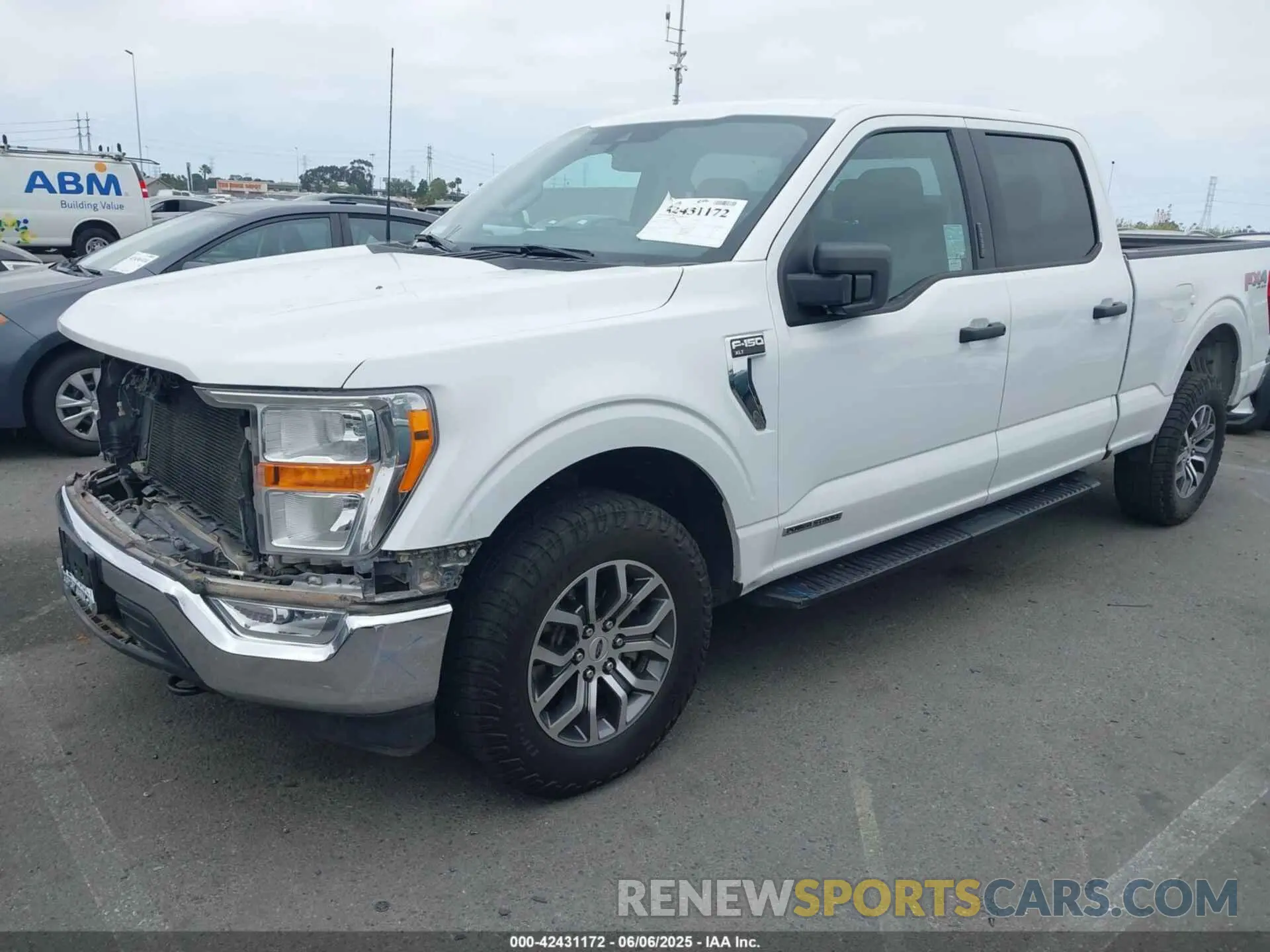 2 Photograph of a damaged car 1FTFW1E16MFC73480 FORD F-150 2021