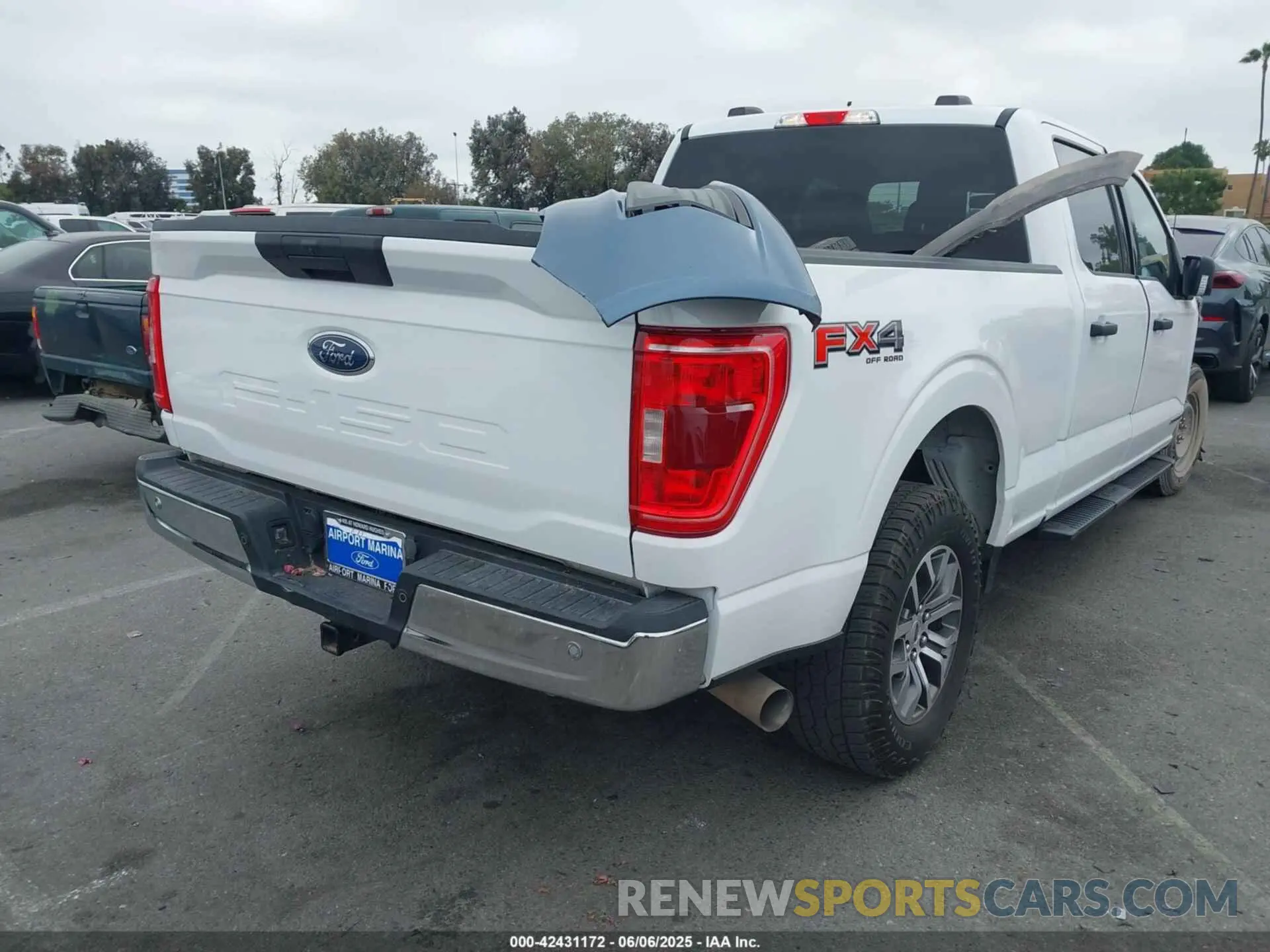 4 Photograph of a damaged car 1FTFW1E16MFC73480 FORD F-150 2021