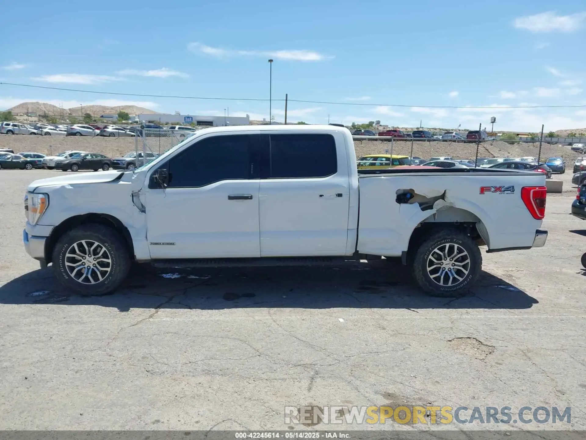 14 Photograph of a damaged car 1FTFW1E19MFC73313 FORD F-150 2021