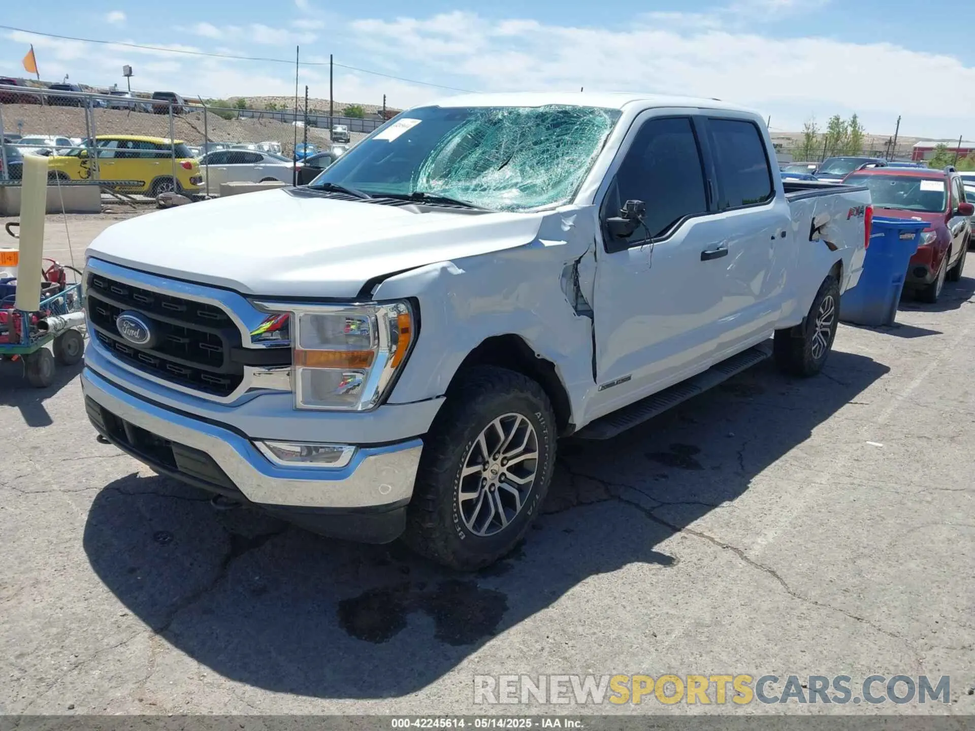 2 Photograph of a damaged car 1FTFW1E19MFC73313 FORD F-150 2021