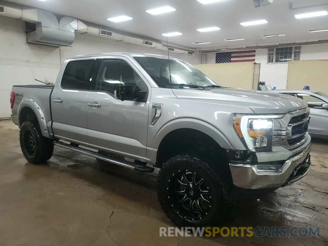 4 Photograph of a damaged car 1FTFW1E50MFA23431 FORD F-150 2021