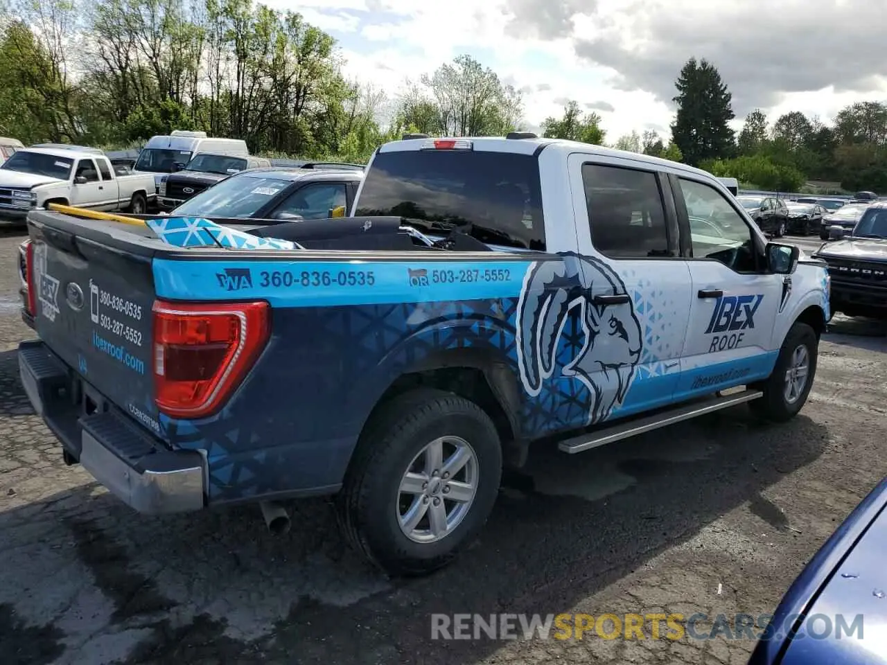 3 Photograph of a damaged car 1FTFW1E50MFB96026 FORD F-150 2021