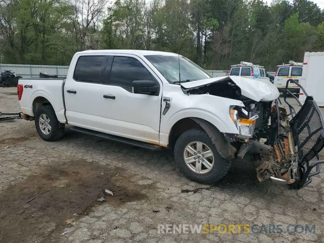 4 Photograph of a damaged car 1FTFW1E50MFC36301 FORD F-150 2021