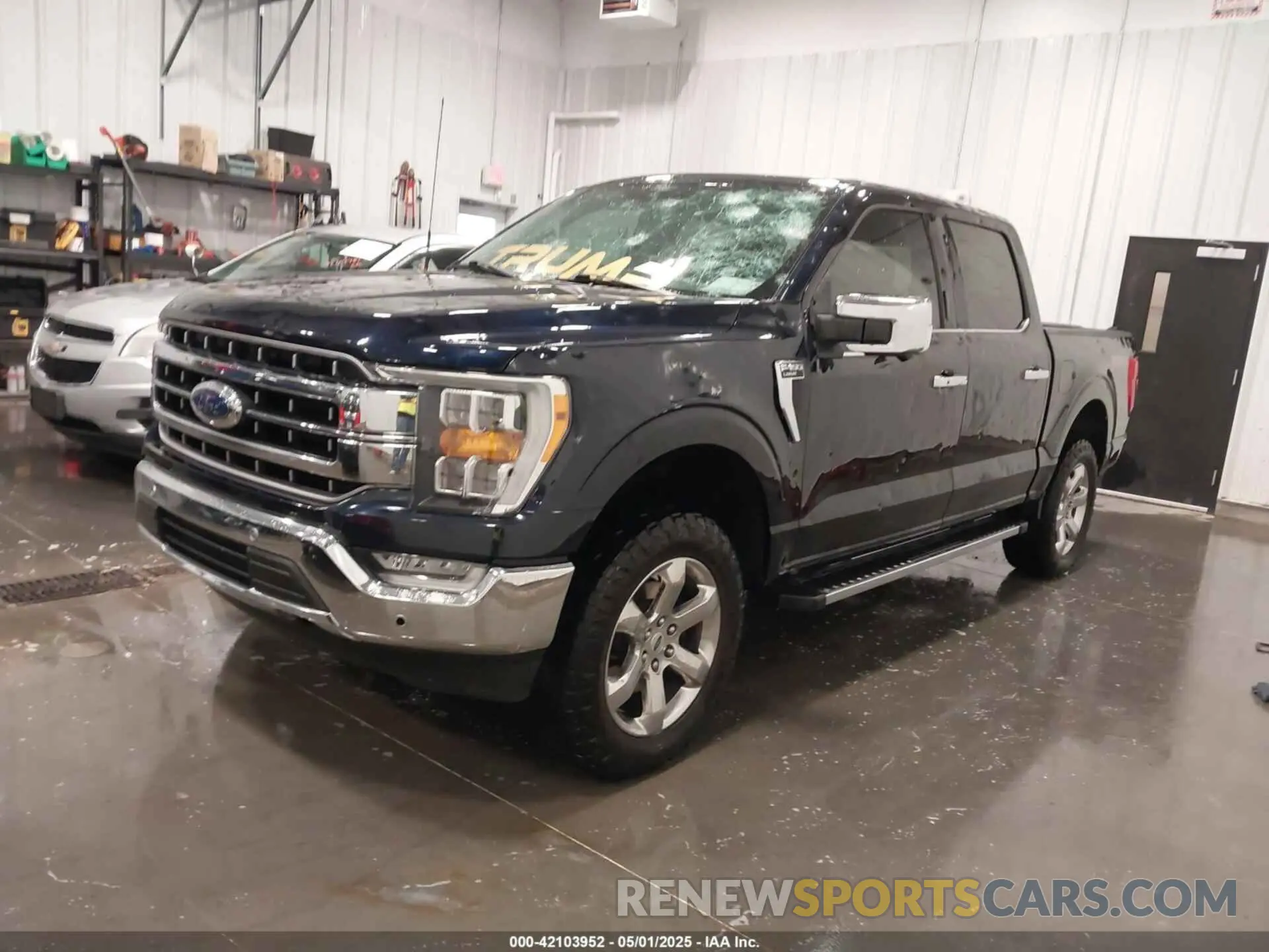 2 Photograph of a damaged car 1FTFW1E51MFC28143 FORD F-150 2021