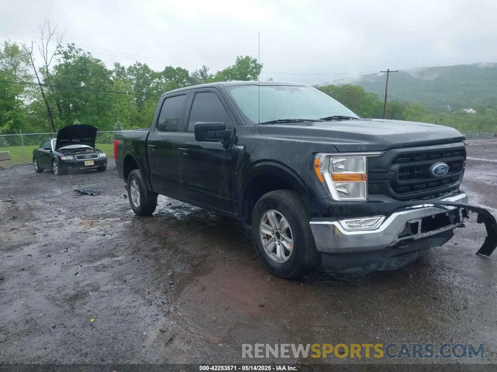 1 Photograph of a damaged car 1FTFW1E51MKD43641 FORD F-150 2021