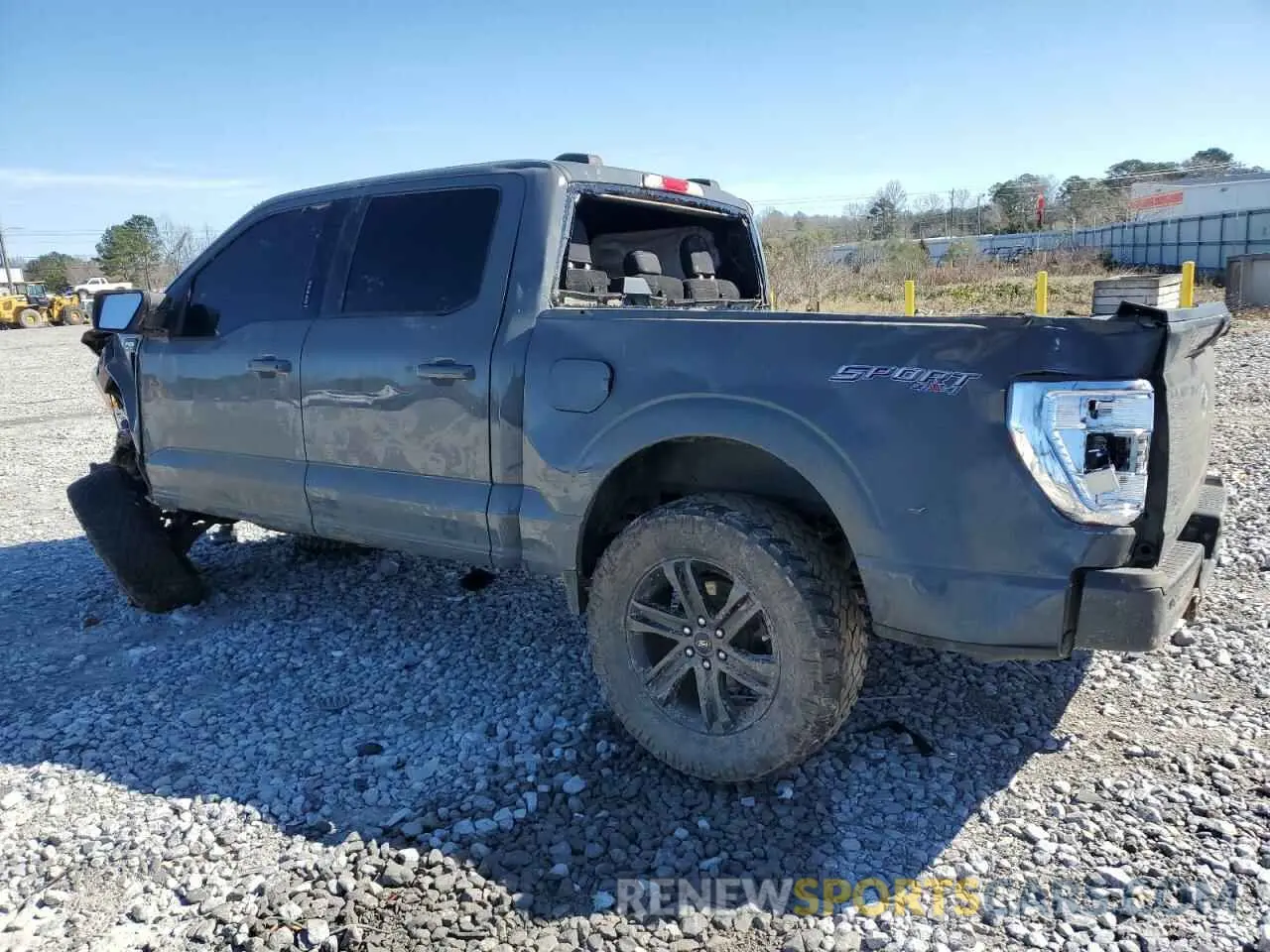 2 Photograph of a damaged car 1FTFW1E51MKE33839 FORD F-150 2021