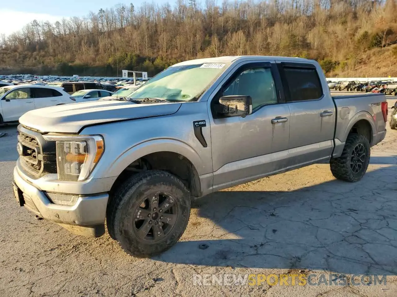 1 Photograph of a damaged car 1FTFW1E52MFA02659 FORD F-150 2021