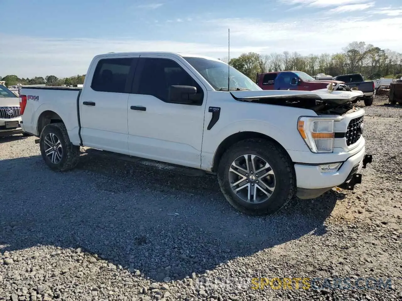 4 Photograph of a damaged car 1FTFW1E52MFC39930 FORD F-150 2021