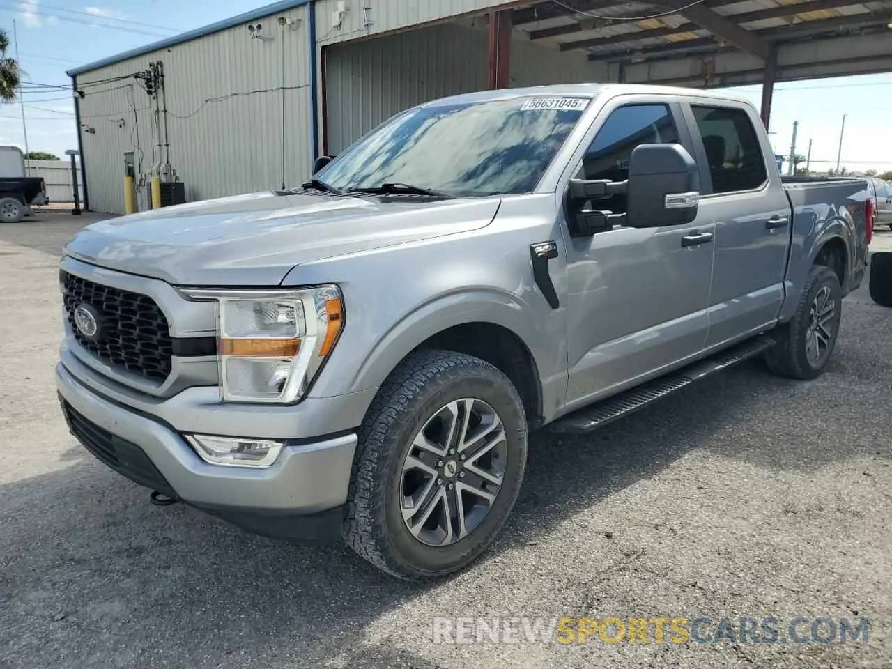 1 Photograph of a damaged car 1FTFW1E52MKD06713 FORD F-150 2021