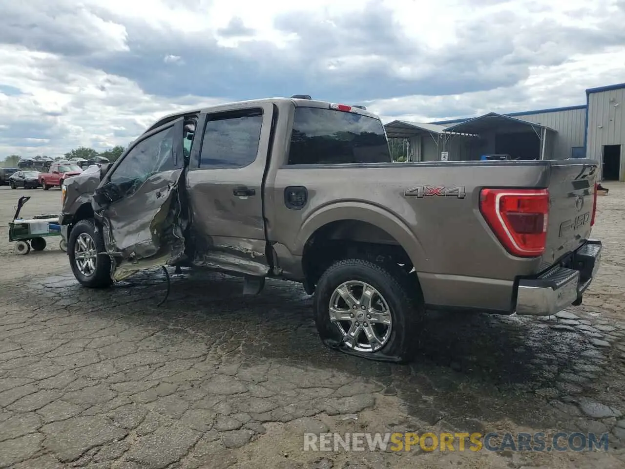2 Photograph of a damaged car 1FTFW1E52MKE79857 FORD F-150 2021