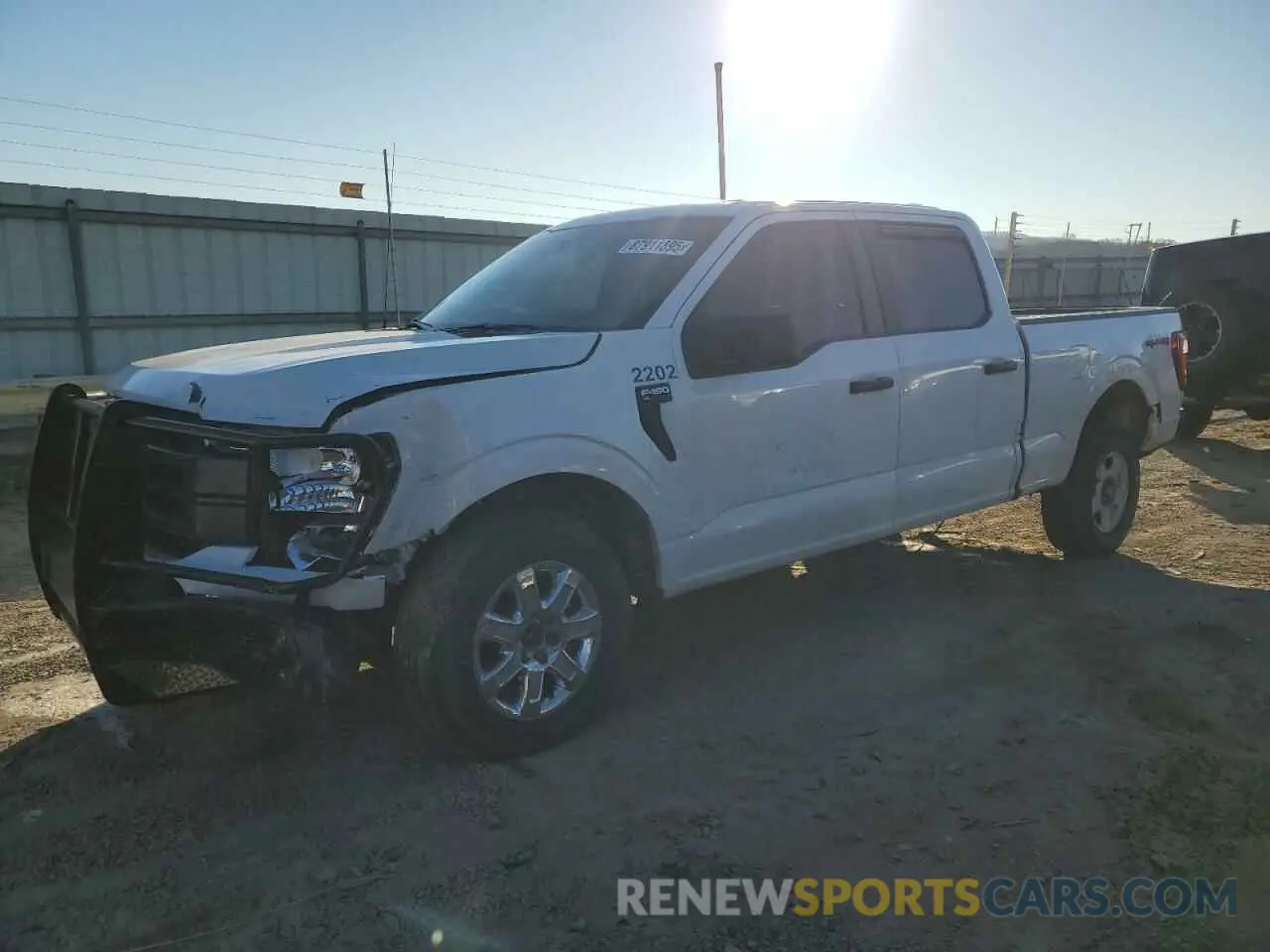 1 Photograph of a damaged car 1FTFW1E53MFA02704 FORD F-150 2021