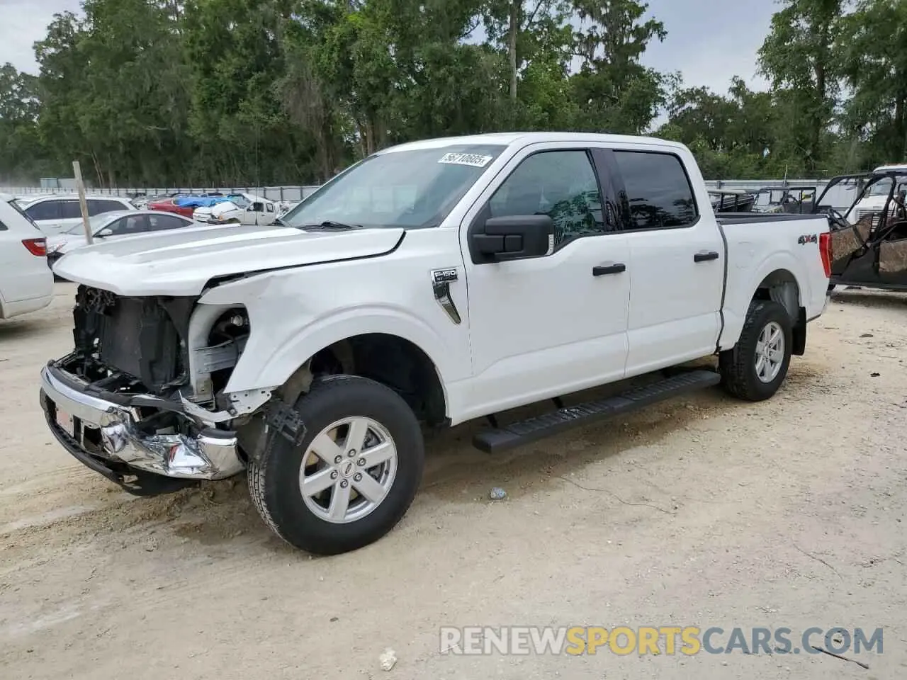 1 Photograph of a damaged car 1FTFW1E53MFB17934 FORD F-150 2021