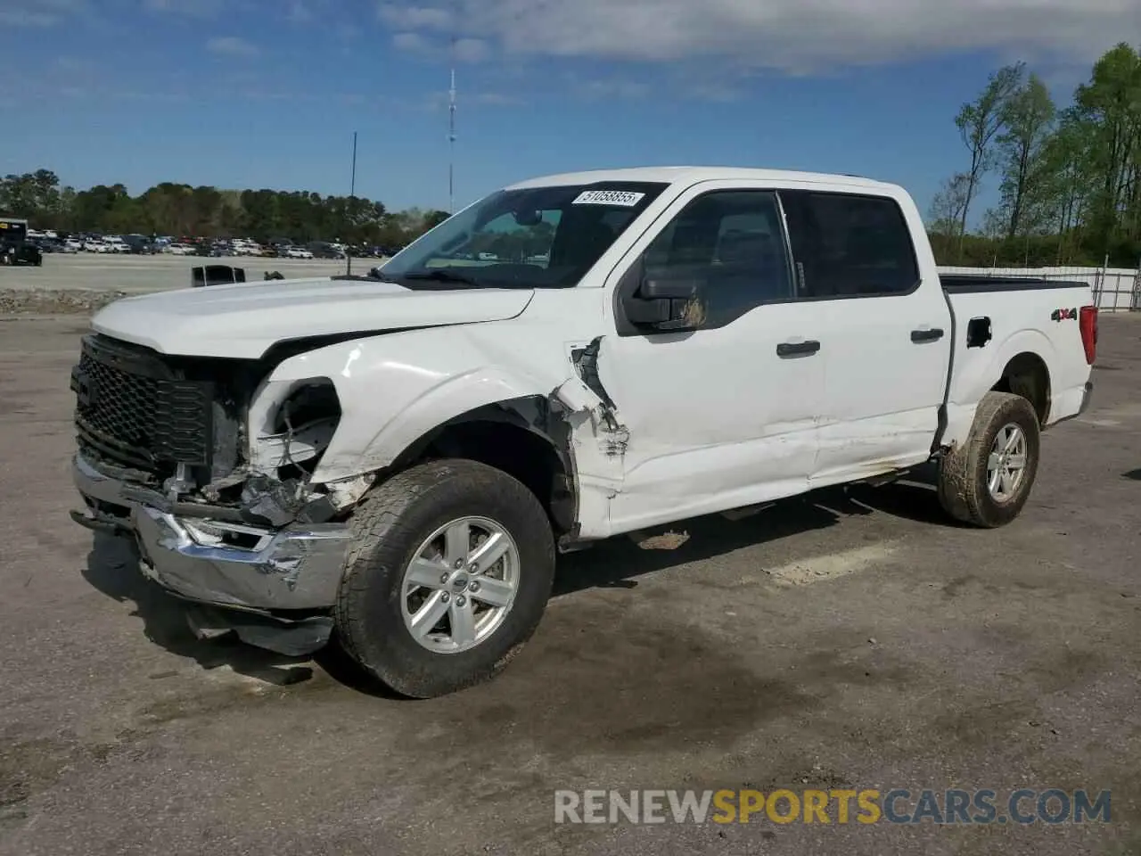 1 Photograph of a damaged car 1FTFW1E53MFB96103 FORD F-150 2021