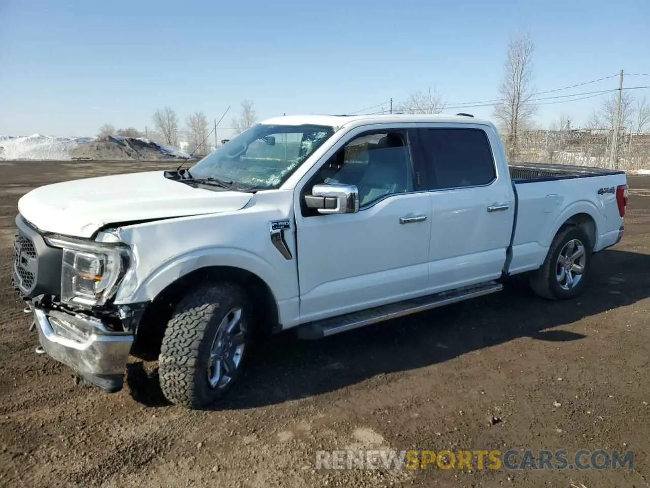 1 Photograph of a damaged car 1FTFW1E53MKD36674 FORD F-150 2021